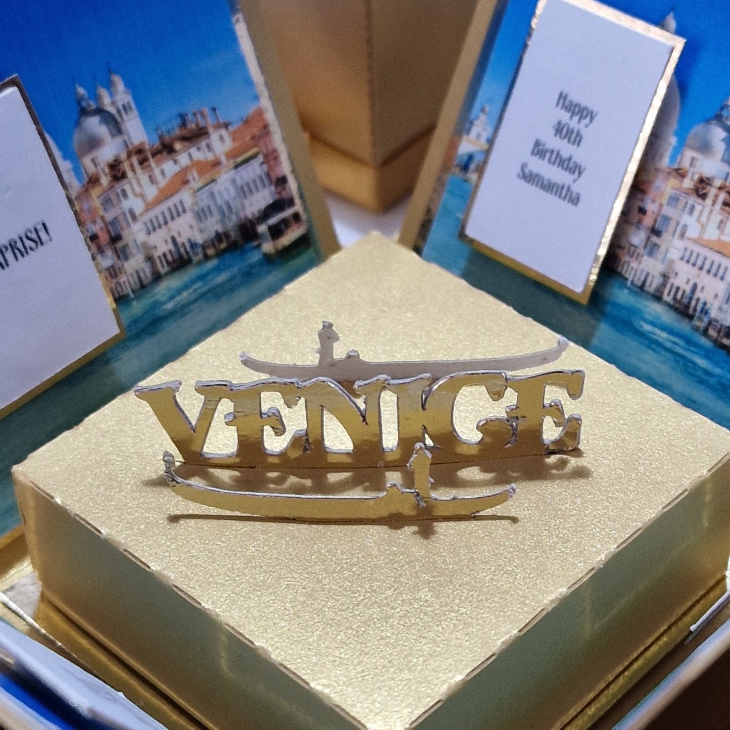Exploding Occasions Box - Trip Reveal VENICE