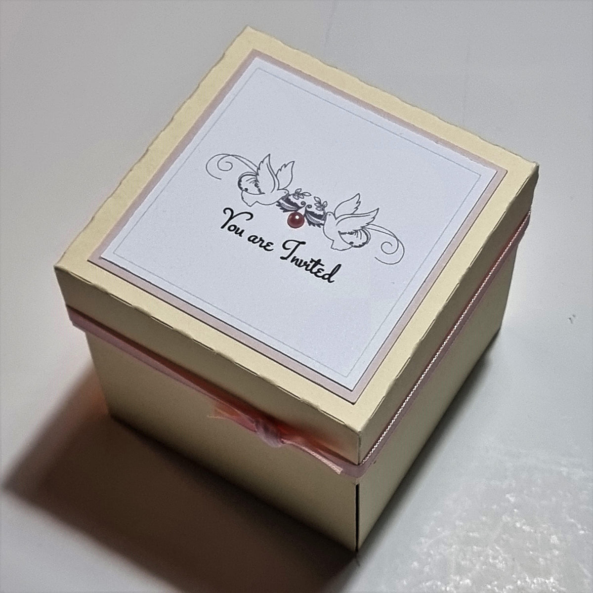 Bohemian Bespoke Exploding Wedding Invitations – EXPLODING BOX CO