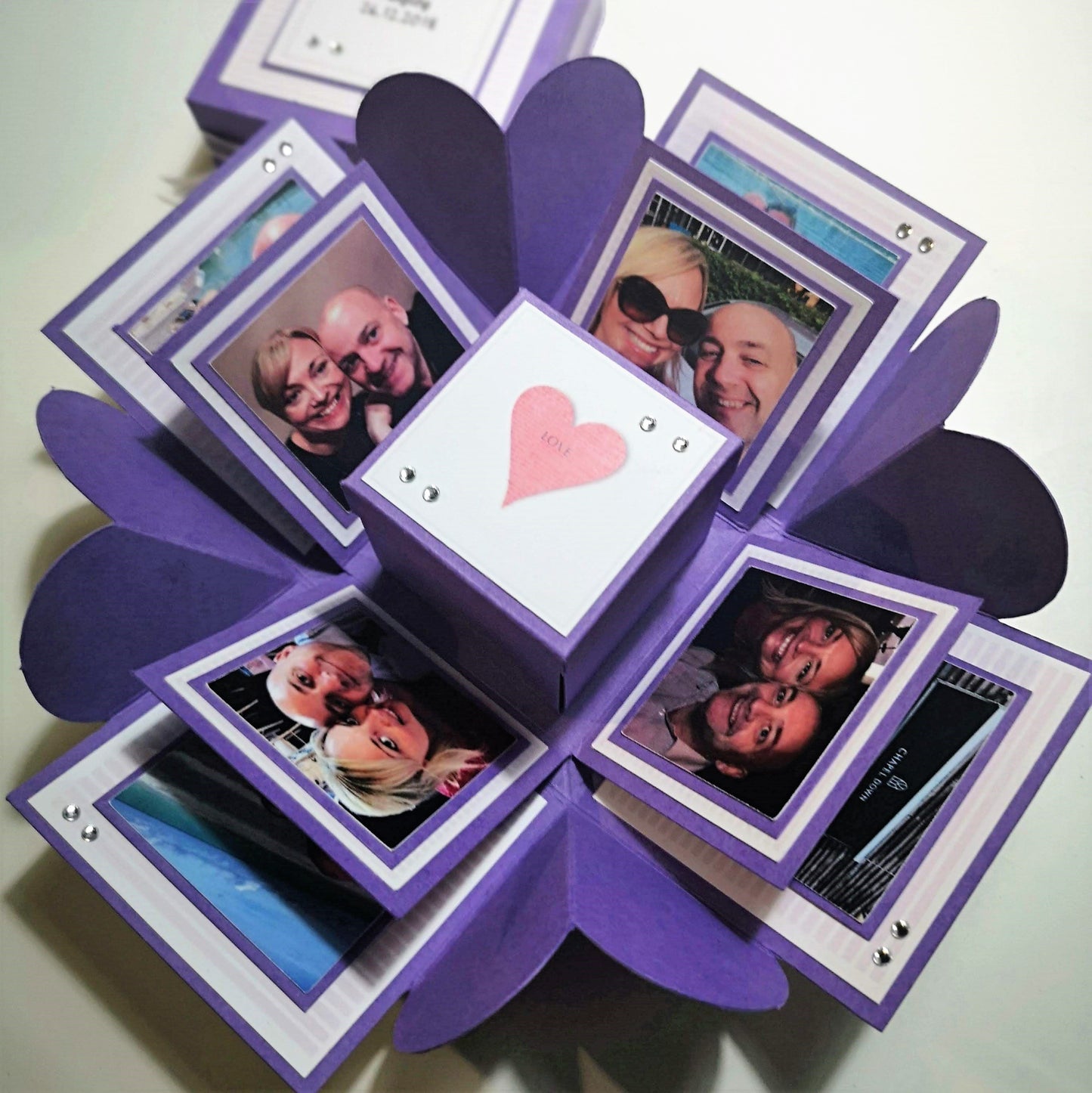 Cadbury Purple Stripe Proposal Box