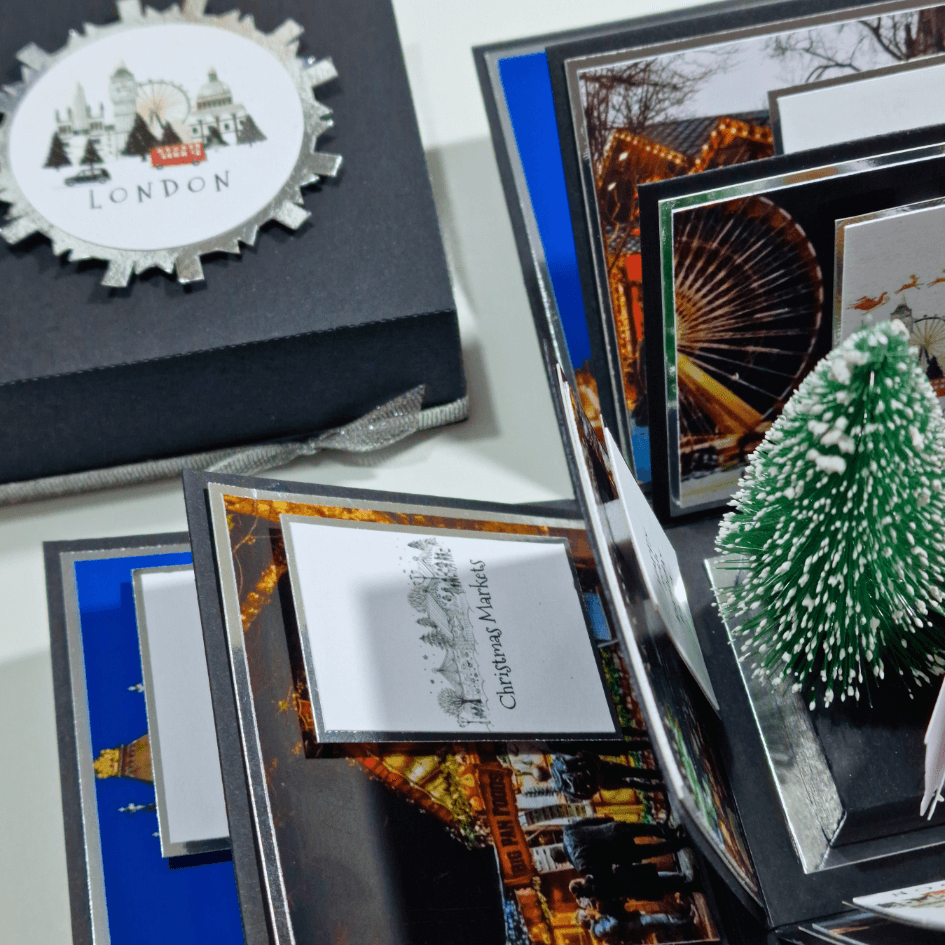 Exploding Box Restaurant Magic Christmas Market Reveal Box by Exploding Box Co – EXPLODING BOX CO
