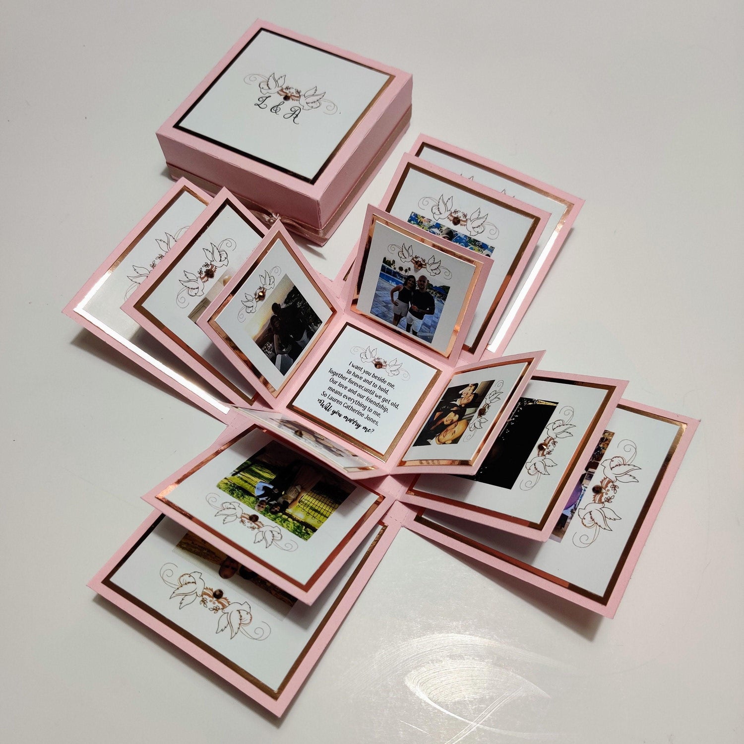 Blush-Pink-with-Rose-Gold-Marriage-Proposal-Photo-and-Ring-Box-Exploding-Box-Co
