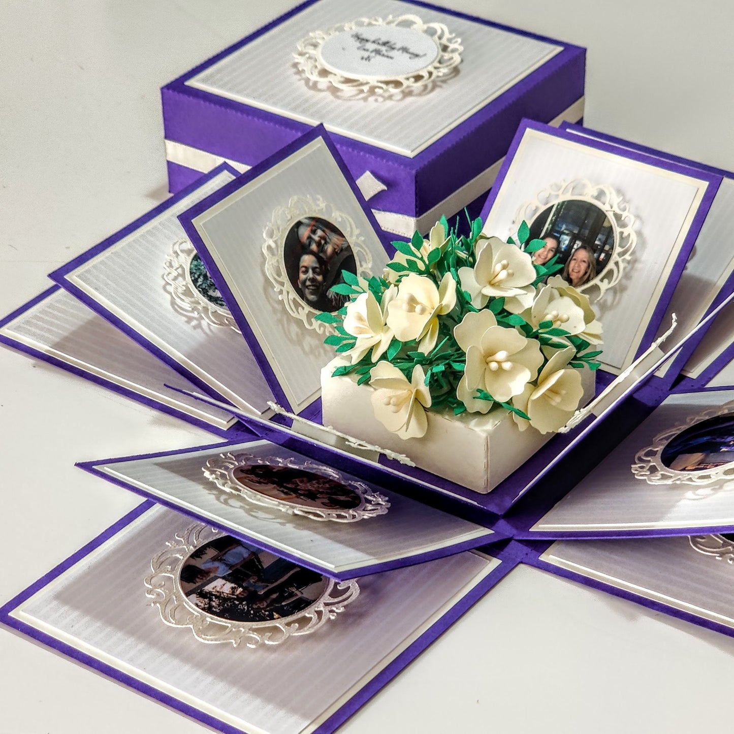 Cadbury-Purple-and-Cream-Stripe-Birthday-Photobox-Exploding-Box-Co