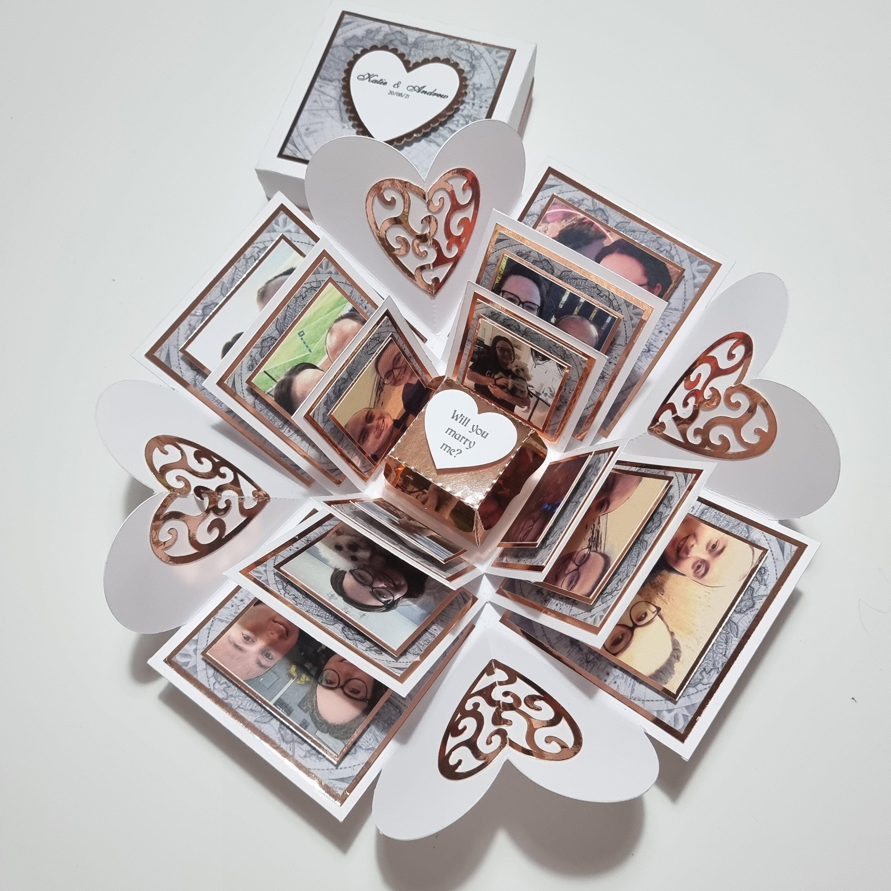 Cream-and-Rose-Gold-Map-Themed-Proposal-Photo-and-Ring-Box-Exploding-Box-Co