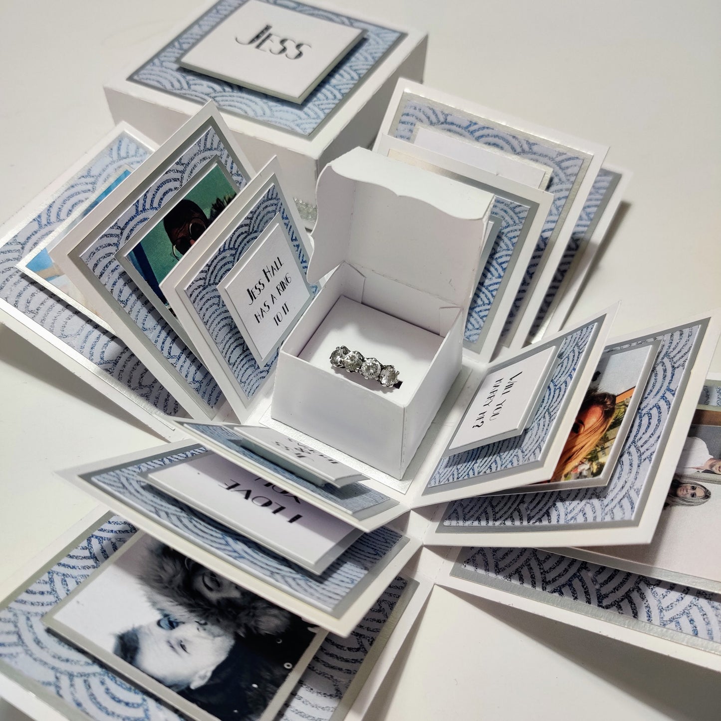 White-Blue-And-Silver-Geometric-Marriage-Proposal-Photo-and-Ring-Box-Exploding-Box-Co